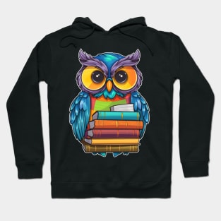 Hoo Knew Reading Could Be So Stylish Art Hoodie